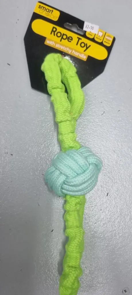 Lime Green Rope Toy