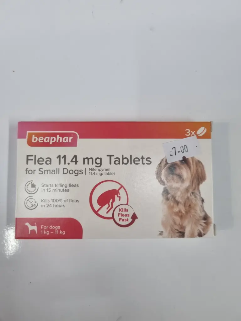 Flea 11.4 mg Tablets for small dog