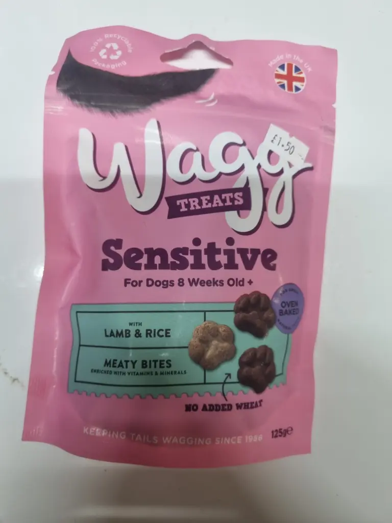 Wagg Lamb & Rice (125g)