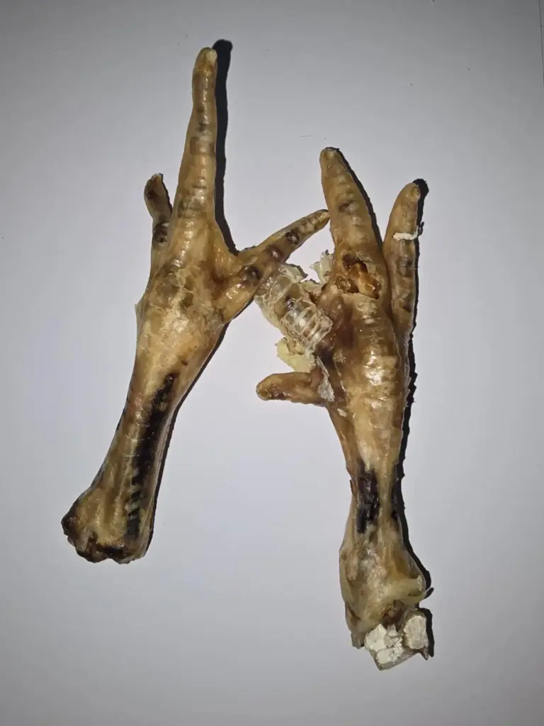 Dried chicken foot