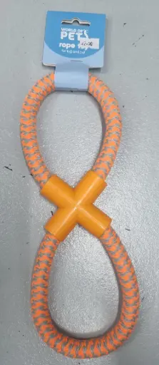 Orange Dog Rope Toy