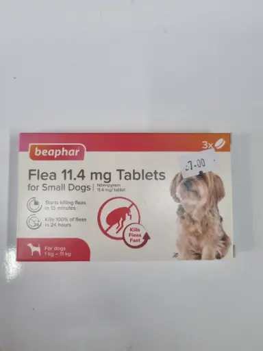 Flea 11.4 mg Tablets for small dog